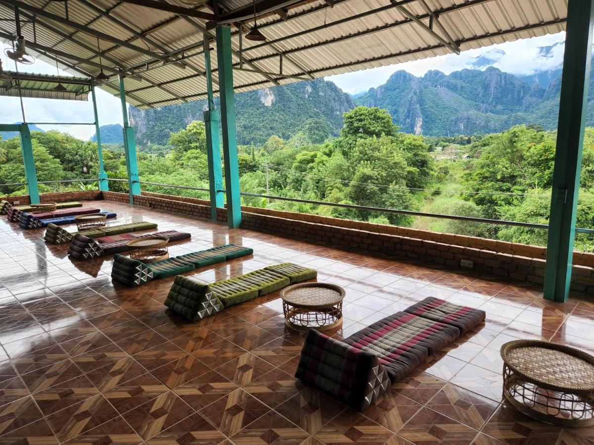 Blue Guesthouse Vang Vieng Exterior photo