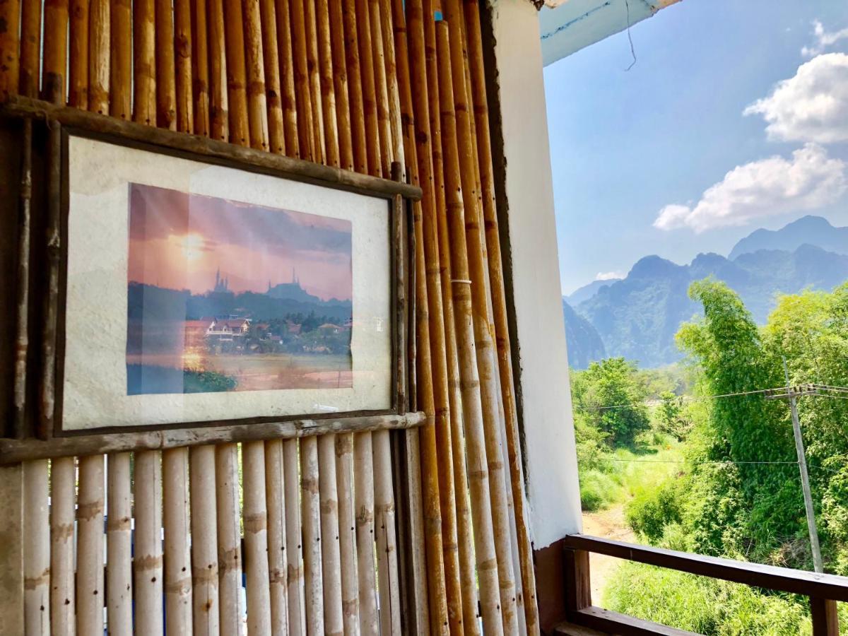 Blue Guesthouse Vang Vieng Exterior photo